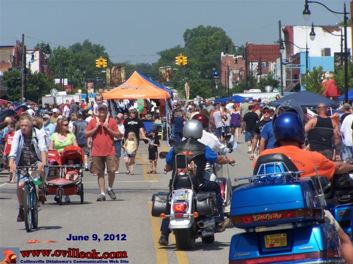 Hogs N Hot Rods June 9, 2012 Collinsville, OK